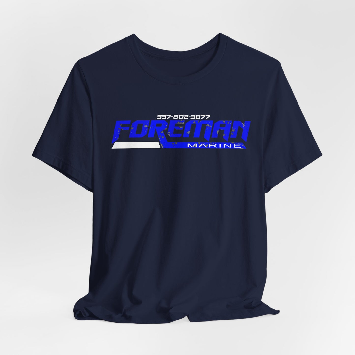 Foreman Marine T-Shirt | Blue Logo