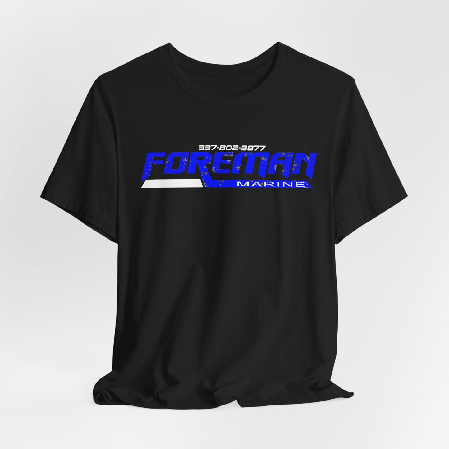 Foreman Marine T-Shirt | Blue Logo