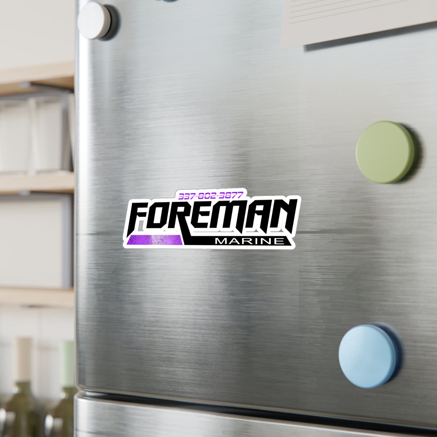 Foreman Marine Vinyl Decals