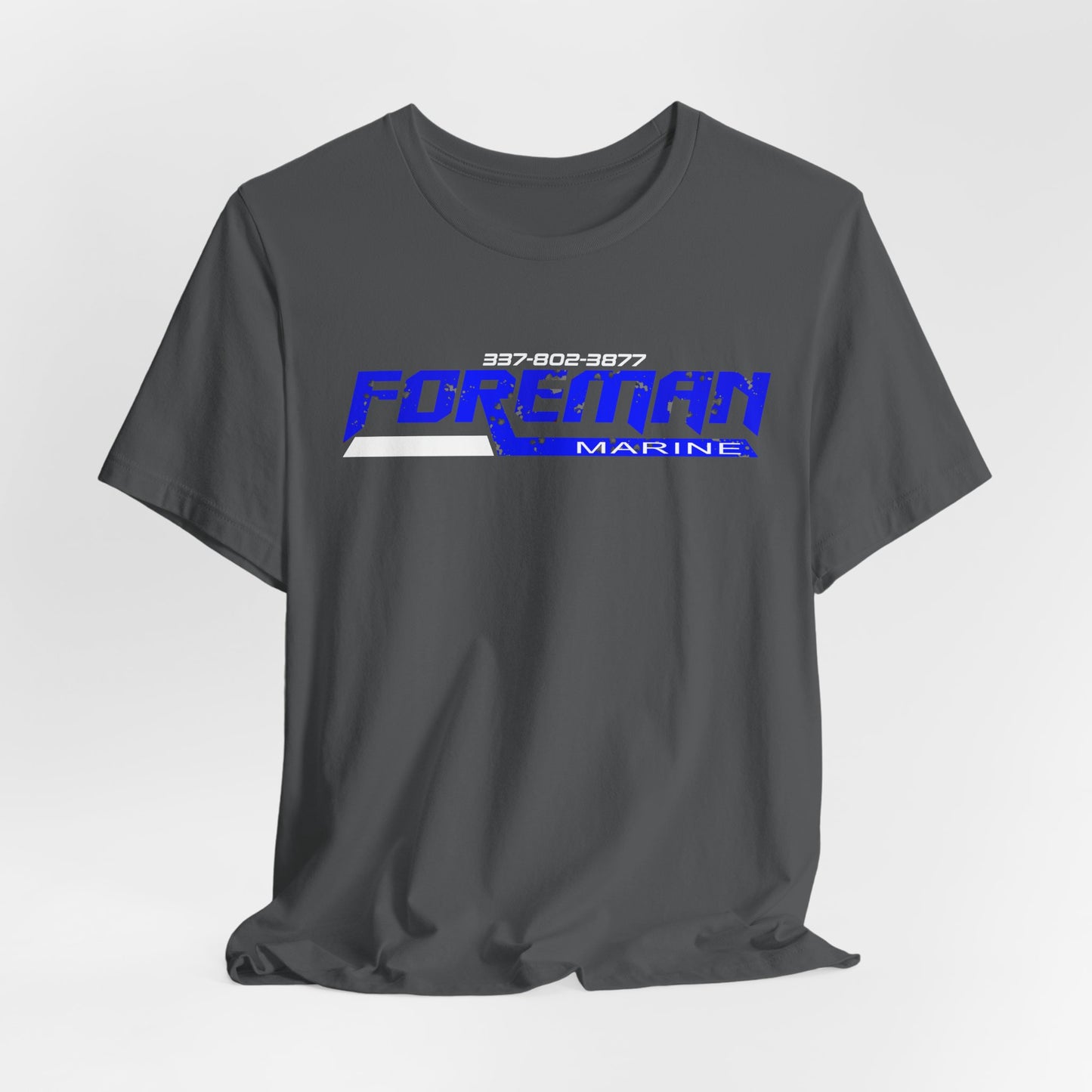 Foreman Marine T-Shirt | Blue Logo