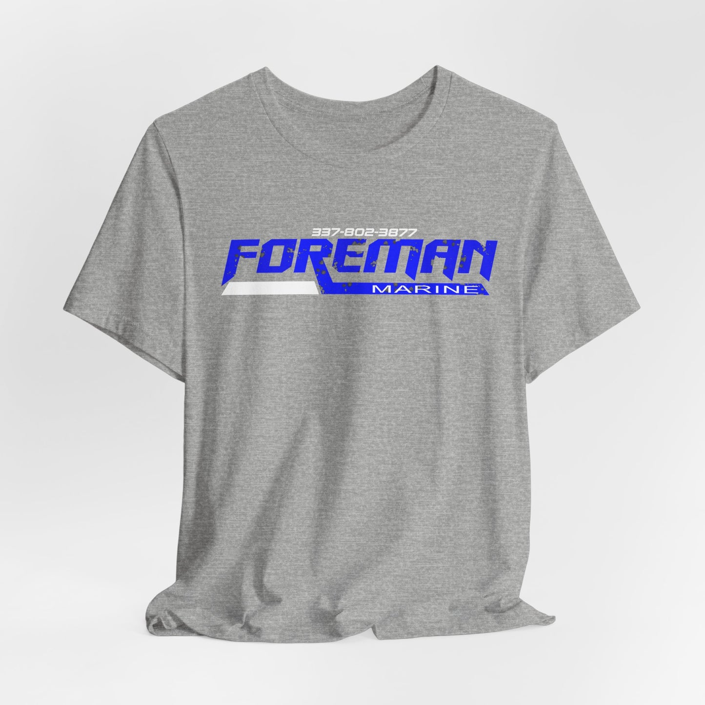 Foreman Marine T-Shirt | Blue Logo