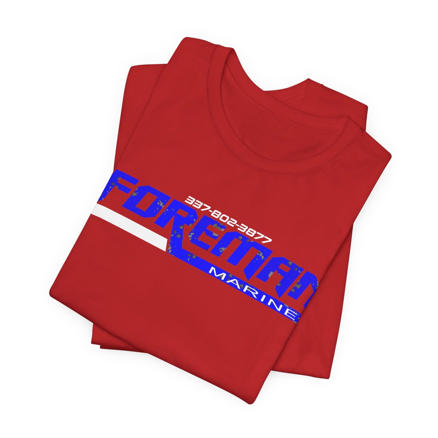 Foreman Marine T-Shirt | Blue Logo