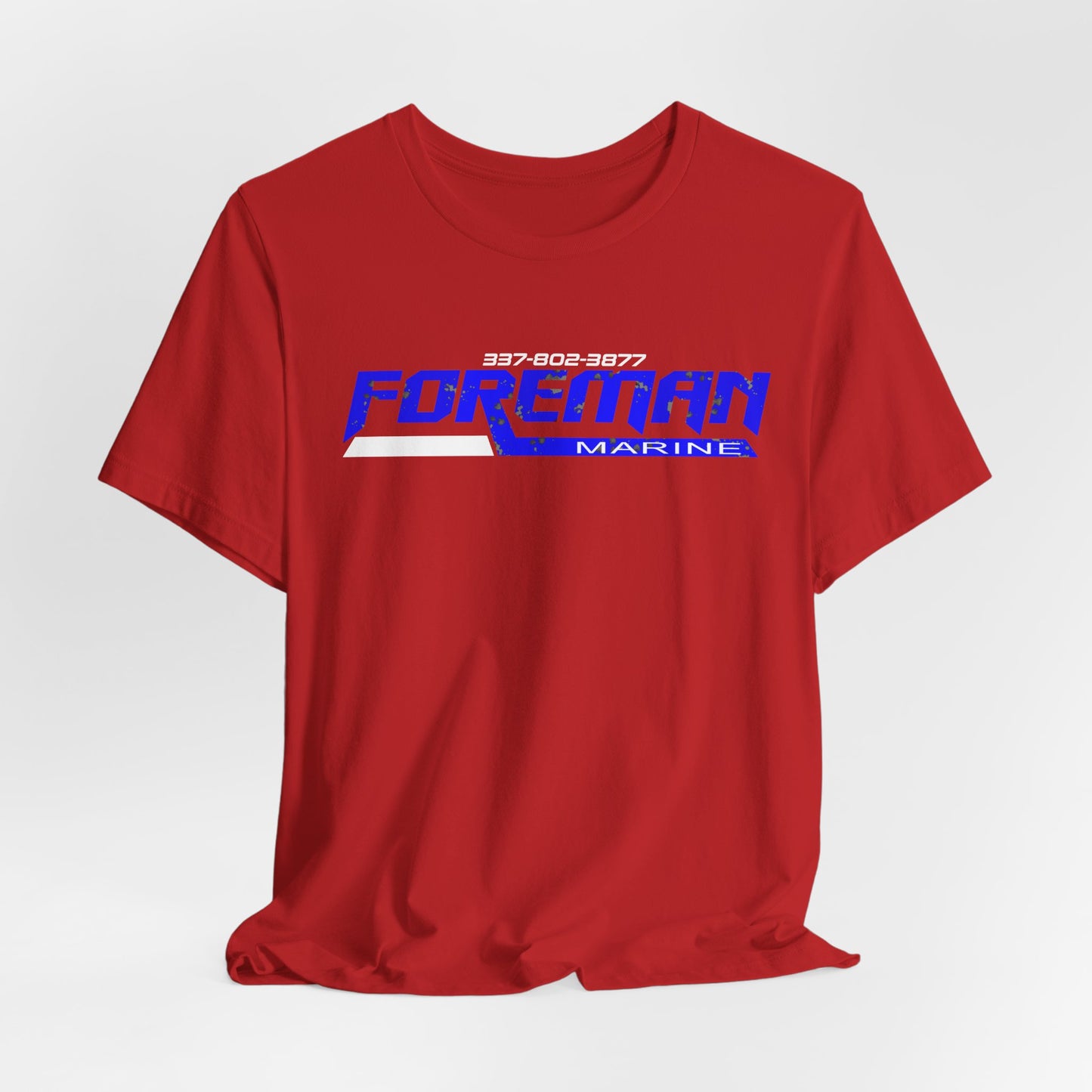 Foreman Marine T-Shirt | Blue Logo