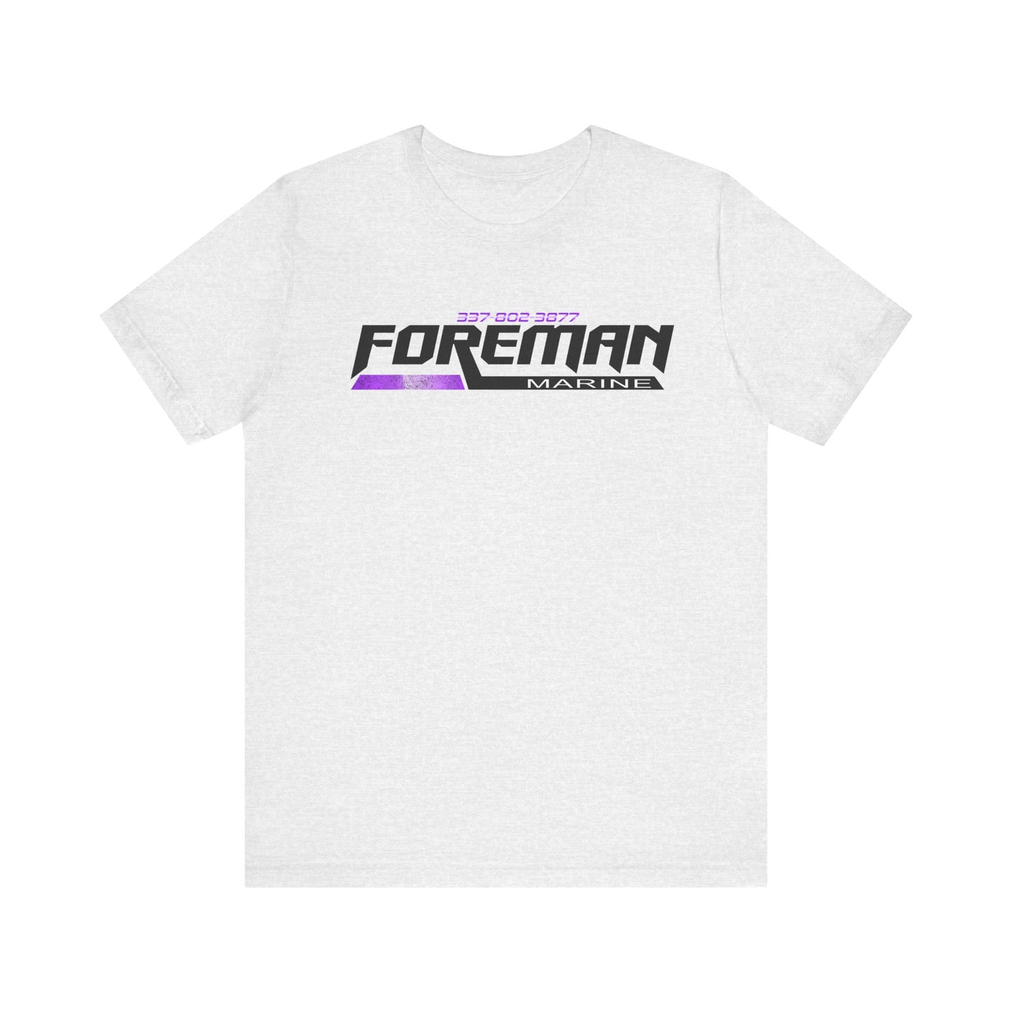 Foreman Marine T-Shirt | Purple Logo