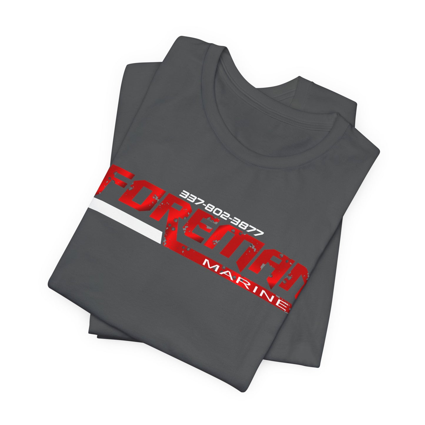 Foreman Marine T-Shirt | Red Logo