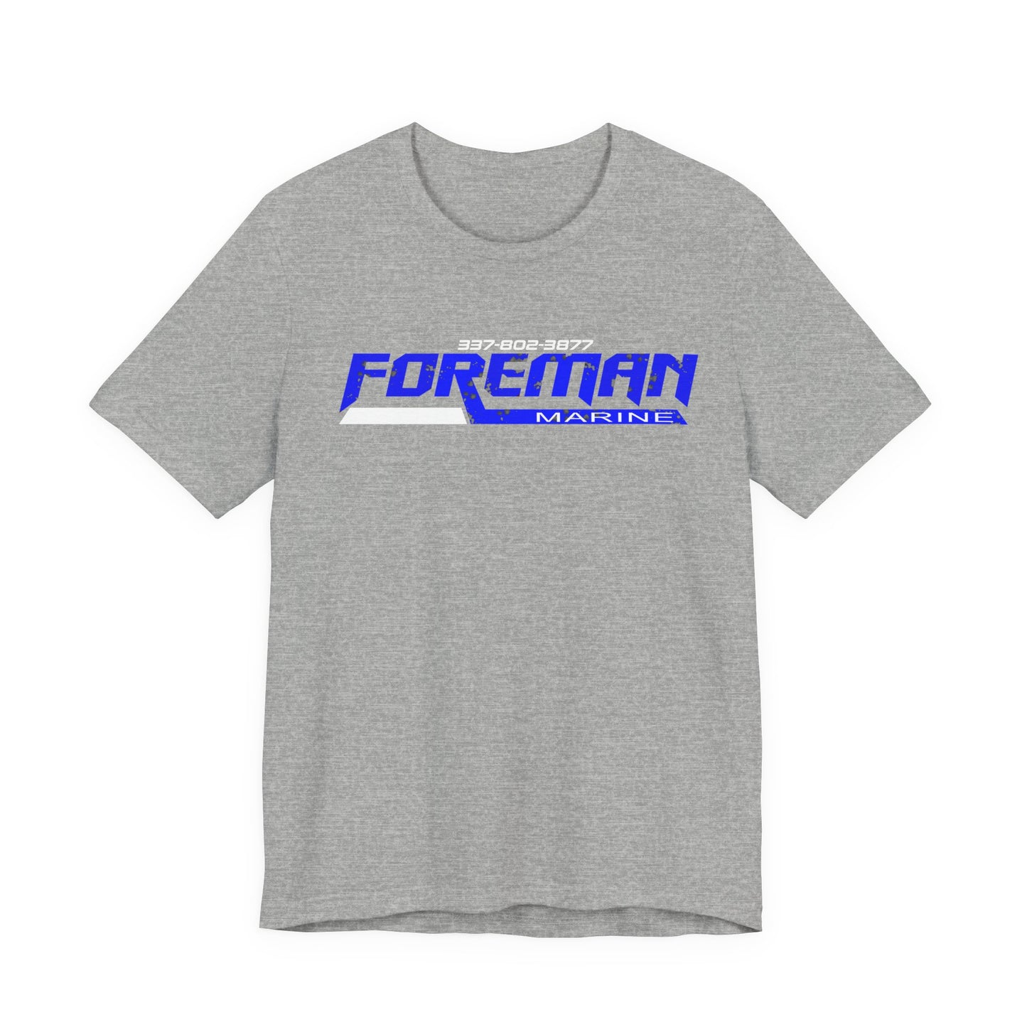 Foreman Marine T-Shirt | Blue Logo
