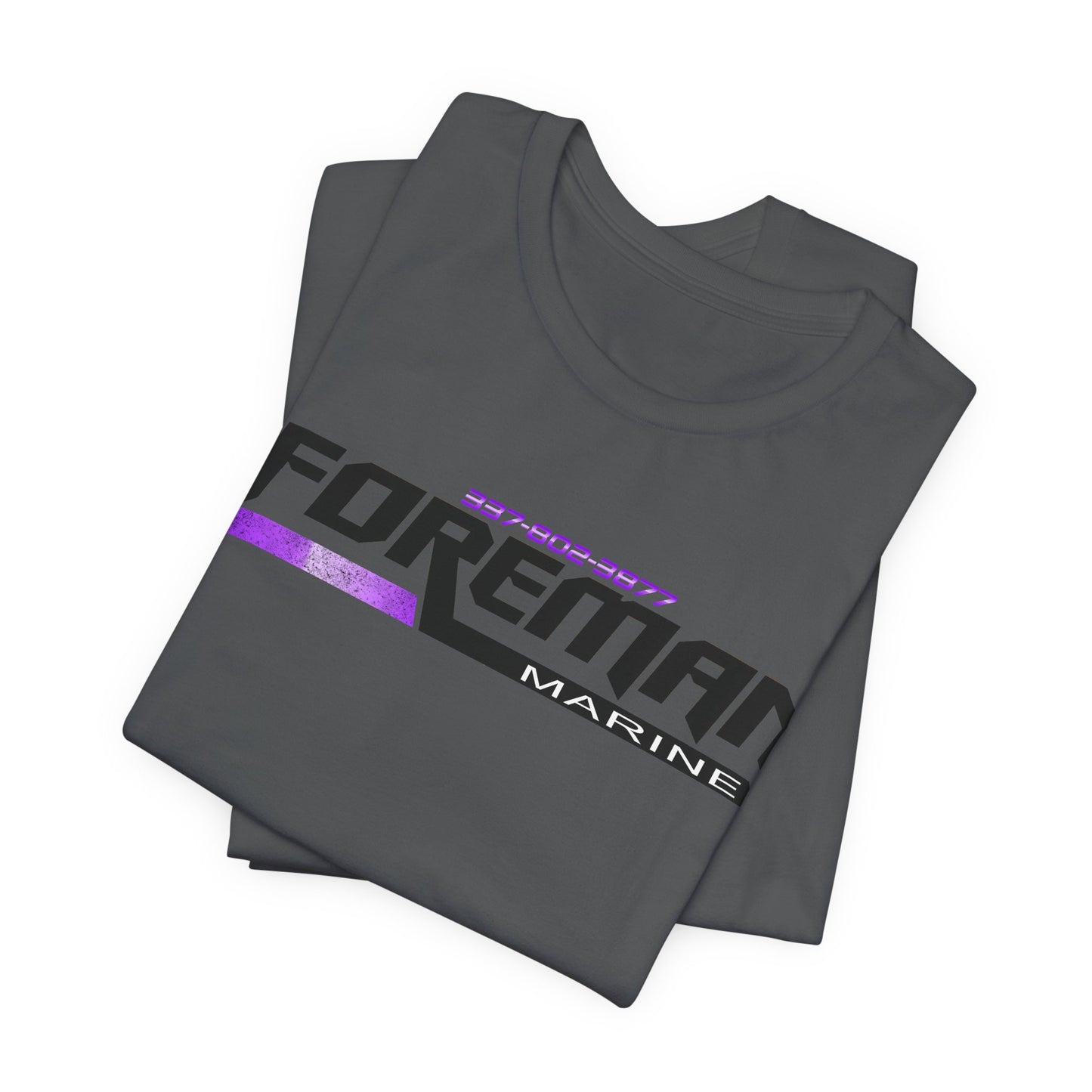 Foreman Marine T-Shirt | Purple Logo