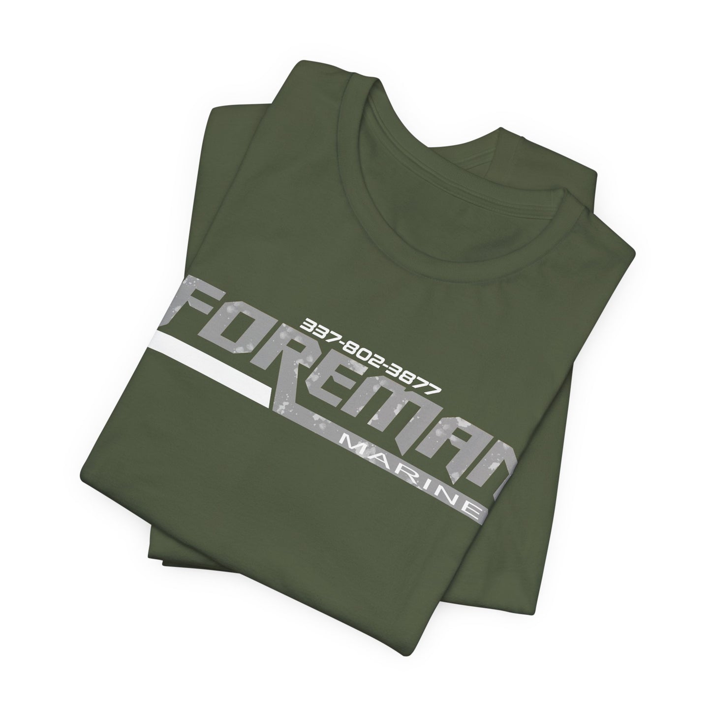 Foreman Marine T-Shirt | Gray Logo