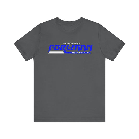 Foreman Marine T-Shirt | Blue Logo
