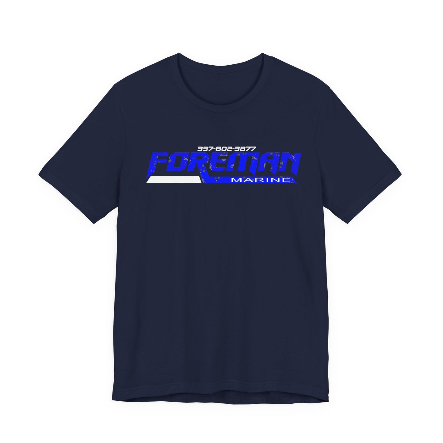 Foreman Marine T-Shirt | Blue Logo