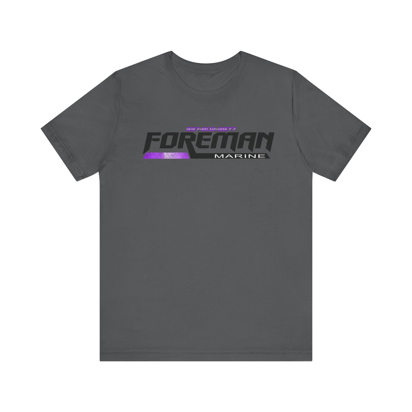 Foreman Marine T-Shirt | Purple Logo