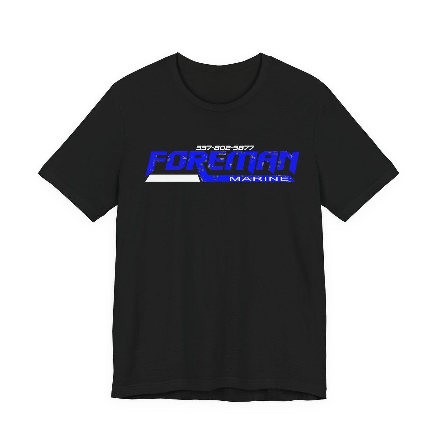Foreman Marine T-Shirt | Blue Logo