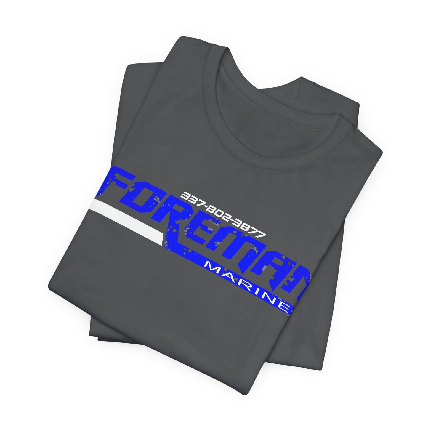 Foreman Marine T-Shirt | Blue Logo