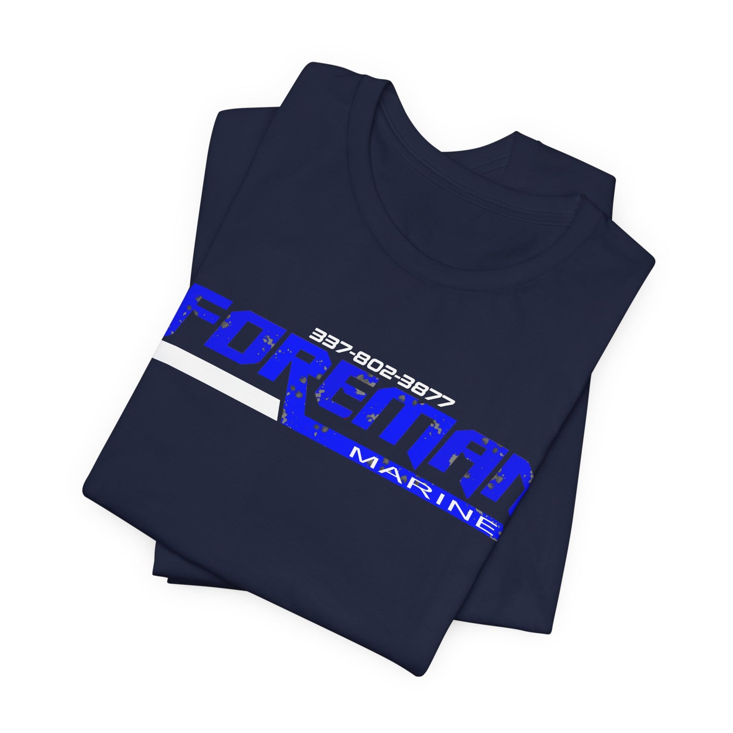 Foreman Marine T-Shirt | Blue Logo