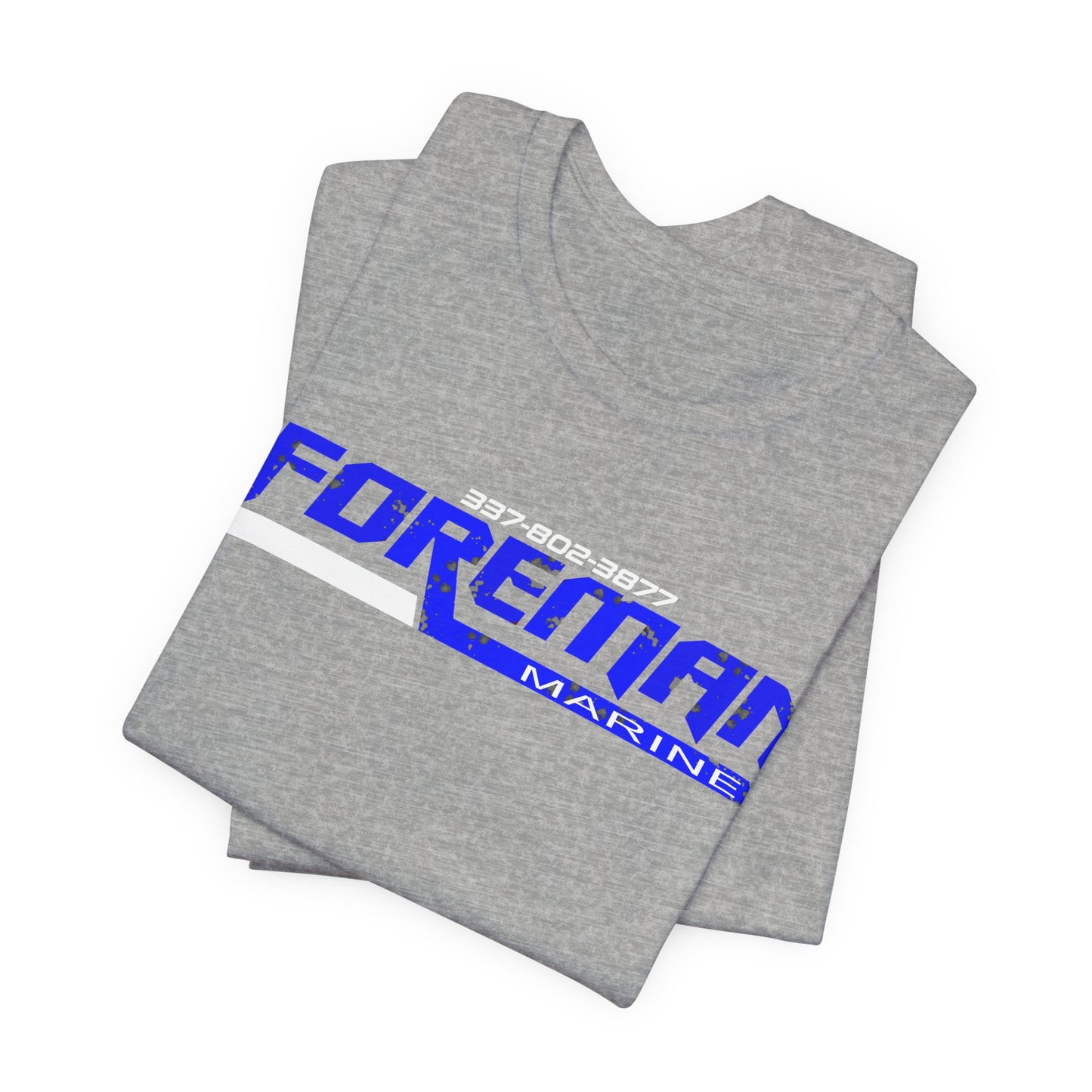 Foreman Marine T-Shirt | Blue Logo
