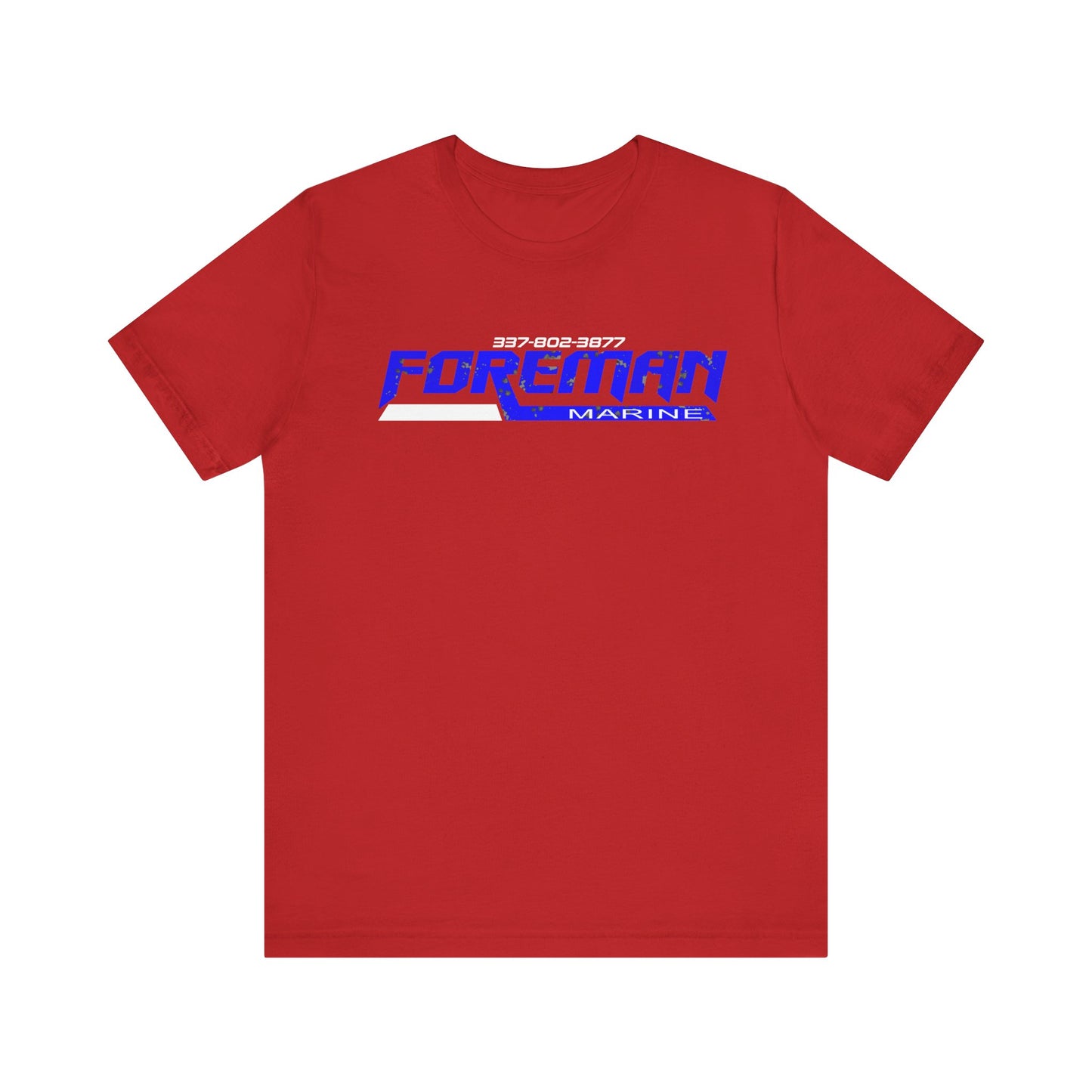 Foreman Marine T-Shirt | Blue Logo